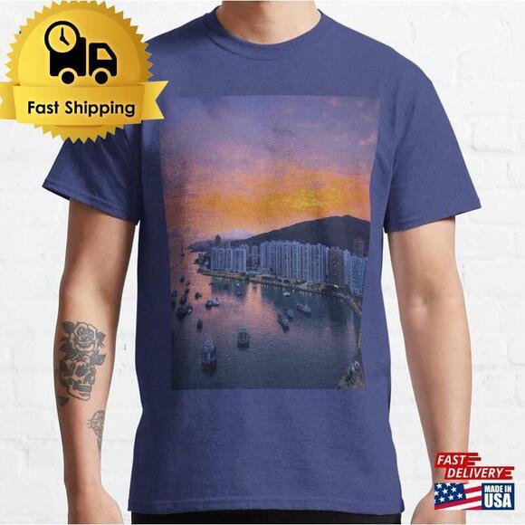 Tops - Beautiful Sunset Tsuen Wan West Hong Kong Classic T-Shirt